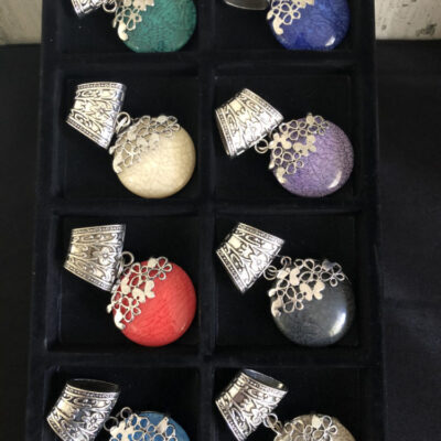 Round-Butterfly Scarf Pendant